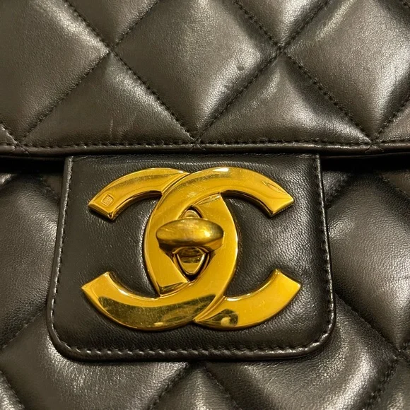 Authentic Chanel Lambskin Leather Briefcase - Picture 7 of 8